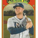 Austin Meadows 2021 Topps Heritage #364 Tampa Bay Rays Baseball Card