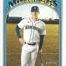 Dylan Moore 2021 Topps Heritage #320 Seattle Mariners Baseball Card