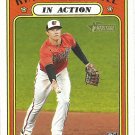 Ryan Mountcastle 2021 Topps Heritage Rookie #186 Baltimore Orioles Baseball Card