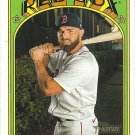 Jose Peraza 2021 Topps Heritage #238 Boston Red Sox Baseball Card