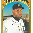 Victor Reyes 2021 Topps Heritage #256 Detroit Tigers Baseball Card