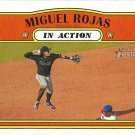 Miguel Rojas 2021 Topps Heritage #10 Miami Marlins Baseball Card