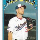 Max Scherzer 2021 Topps Heritage #181 Washington Nationals Baseball Card
