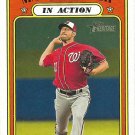 Max Scherzer 2021 Topps Heritage #182 Washington Nationals Baseball Card Max Scherzer 2021 Topps Heritage #182 Washington Nationals Baseball Card