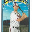 Chance Sisco 2021 Topps Heritage #142 Baltimore Orioles Baseball Card