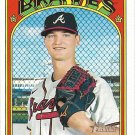 Mike Soroka 2021 Topps Heritage #213 Atlanta Braves Baseball Card
