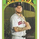 Alex Verdugo 2021 Topps Heritage #285 Boston Red Sox Baseball Card