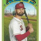 Jesse Winker 2021 Topps Heritage #388 Cincinnati Reds Baseball Card