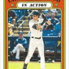 Christian Yelich 2021 Topps Heritage #252 Milwaukee Brewers Baseball Card