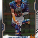Francisco Alvarez 2021 Bowman Chrome Prospects #BCP-53 New York Mets Baseball Card