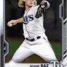 Shane Baz 2021 Bowman Chrome Prospects #BCP-134 Tampa Bay Rays Baseball Card