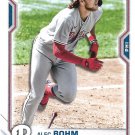 Alec Bohm 2021 Bowman Rookie #2 Philadelphia Phillies Baseball Card