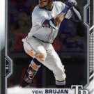 Vidal Brujan 2021 Bowman Chrome Prospects #BCP-19 Tampa Bay Rays Baseball Card