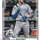 Kris Bryant 2021 Bowman #58 Chicago Cubs Baseball Card Kris Bryant 2021 Bowman #58 Chicago Cubs Baseball Card
