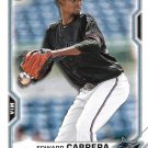 Edward Cabrera 2021 Bowman Prospects #BP-141 Miami Marlins Baseball Card