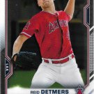 Reid Detmers 2021 Bowman Chrome Prospects #BCP-26 Los Angeles Angels Baseball Card