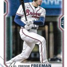 Freddie Freeman 2021 Bowman #14 Atlanta Braves Baseball Card Freddie Freeman 2021 Bowman #14 Atlanta Braves Baseball Card