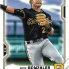 Nick Gonzales 2021 Bowman Prospects #BCP-34 Pittsburgh Pirates Baseball Card
