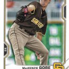 MacKenzie Gore 2021 Bowman Prospects #BCP-105 San Diego Padres Baseball Card