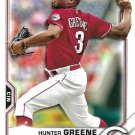 Hunter Greene 2021 Bowman Prospects #BP-127 Cincinnati Reds Baseball Card