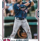 Alex Kirilloff 2021 Bowman Rookie #22 Minnesota Twins Baseball Card