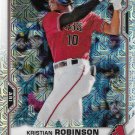 Kristian Robinson 2021 Bowman Chrome Prospects Mojo #BCP-136 Arizona Diamondbacks Baseball Card Kristian Robinson 2021 Bowman Chrome Prospects Mojo #BCP-136 Arizona Diamondbacks Baseball Card