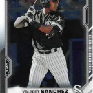 Yolbert Sanchez 2021 Bowman Chrome Prospects #BCP-40 Chicago White Sox Baseball Card Yolbert Sanchez 2021 Bowman Chrome Prospects #BCP-40 Chicago White Sox Baseball Card