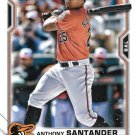 Anthony Santander 2021 Bowman #3 Baltimore Orioles Baseball Card