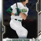 Tyler Soderstrom 2021 Bowman Chrome Prospects #BCP-50 Oakland Athletics Baseball Card