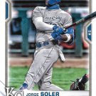 Jorge Soler 2021 Bowman #54 Kansas City Royals Baseball Card