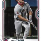 Mike Trout 2021 Bowman #17 Los Angeles Angels Baseball Card Mike Trout 2021 Bowman #17 Los Angeles Angels Baseball Card