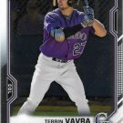 Terrin Vavra 2021 Bowman Chrome Prospects #BCP-100 Colorado Rockies Baseball Card
