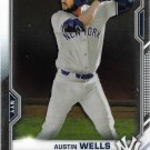 Austin Wells 2021 Bowman Chrome Prospects #BCP-47 New York Yankees Baseball Card