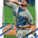 Trevor Bauer 2021 Topps #650 Los Angeles Dodgers Baseball Card Trevor Bauer 2021 Topps #650 Los Angeles Dodgers Baseball Card