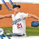 Walker Buehler 2021 Topps #466 Los Angeles Dodgers Baseball Card