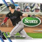 Garrett Cooper 2021 Topps #565 Miami Marlins Baseball Card