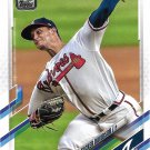 Tucker Davidson 2021 Topps Rookie #423 Atlanta Braves Baseball Card