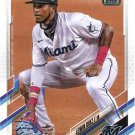 Lewin Diaz 2021 Topps Rookie #417 Miami Marlins Baseball Card Lewin Diaz 2021 Topps Rookie #417 Miami Marlins Baseball Card