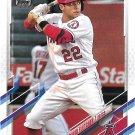 David Fletcher 2021 Topps #624 Los Angeles Angels Baseball Card