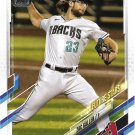 Zac Gallen 2021 Topps #440 Arizona Diamondbacks Baseball Card