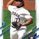 Luis Garcia 2021 Topps Rookie #547 Houston Astros Baseball Card