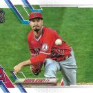 Andrew Heaney 2021 Topps #387 Los Angeles Angels Baseball Card