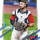 Austin Hedges 2021 Topps #572 Cleveland Indians Baseball Card