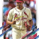 Jordan Hicks 2021 Topps #536 St. Louis Cardinals Baseball Card