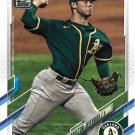 Daulton Jefferies 2021 Topps Rookie #656 Oakland Athletics Baseball Card