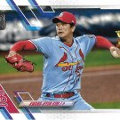 Kwang-Hyun Kim 2021 Topps #482 St. Louis Cardinals Baseball Card
