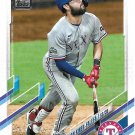 Isiah Kiner-Falefa 2021 Topps #397 Texas Rangers Baseball Card