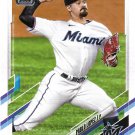 Pablo Lopez 2021 Topps #634 Miami Marlins Baseball Card