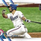 Jeff Mathis 2021 Topps #348 Texas Rangers Baseball Card