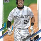 Ryan McMahon 2021 Topps #445 Colorado Rockies Baseball Card